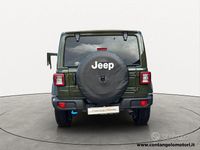 Usata Jeep Wrangler Unlimited Sahara 272 CV (200 kW) 2022 Verde scuro SUV