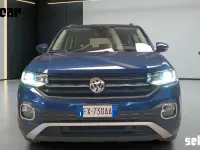 Usata VW T-Cross Advance 95 CV (69 kW) 2019 Reef blue metallizzato SUV