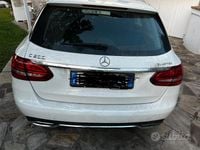 Usata Mercedes C200 136 CV (100 kW) 2015 Bianco Station wagon