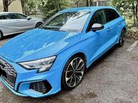 Usata Audi A3 S-Line 150 CV (110 kW) 2022 Blu/azzurro Berlina