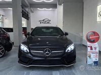 Usata Mercedes C220 Premium 170 CV (125 kW) 2017 Nero Coupé