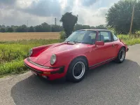 Usata Porsche 911 204 CV (150 kW) 1982 Rosso Cabrio