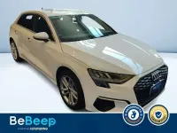 Usata Audi A3 Business 110 CV (80 kW) 2022 Bianco pastello Berlina
