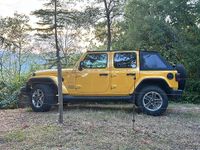 Usata Jeep Wrangler Unlimited Sahara 200 CV (147 kW) 2020 Giallo SUV