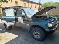 Usata Toyota Land Cruiser 160 CV (117 kW) 1994 Verde SUV