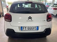 Usata Citroën C3 102 CV (75 kW) 2019 Bianco Berlina