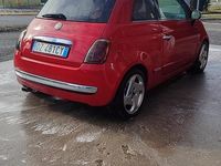 Usata Fiat 500 Lounge 69 CV (50 kW) 2009 Rosso Cabrio