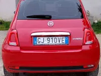 Usata Fiat 500 Club 69 CV (50 kW) 2022 Rosso Utilitaria