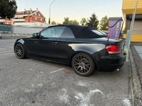 Usata BMW 118 Cabriolet Efficient Dynamics 143 CV (105 kW) 2009 Nero Cabrio