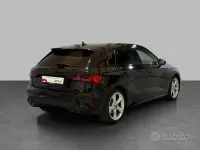 Usata Audi A3 S-Line 150 CV (110 kW) 2025 Nero mito metallizzato Berlina