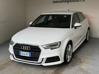Usata Audi A3 116 CV (85 kW) 2020 Bianco Berlina