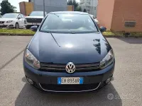 Usata VW Golf VI Highline 122 CV (89 kW) 2011 Nero Utilitaria