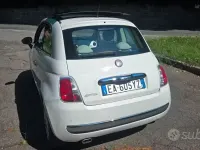 Usata Fiat 500 Lounge 69 CV (50 kW) 2010 Bianco Berlina
