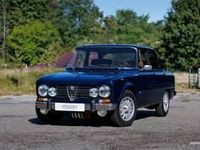 Usata Alfa Romeo Giulia Super 130 CV (95 kW) 1973 Blu Berlina