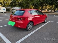 Usata Seat Leon 130 CV (95 kW) 2014 Rosso Coupé