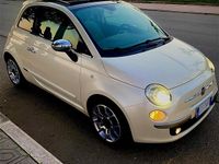 Usata Fiat 500 Lounge 95 CV (69 kW) 2013 Bianco Berlina