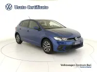 Usata VW Polo Life 80 CV (58 kW) 2023 Blu Utilitaria
