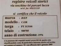 Usata Jeep CJ 1970 Rosso SUV