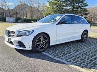 Usata Mercedes C220 Premium 194 CV (142 kW) 2018 Bianco Station wagon