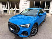 Usata Audi Q3 Sportback S-Line 150 CV (110 kW) 2020 Blu/azzurro SUV