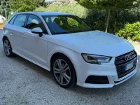 Usata Audi A3 Admired 131 CV (96 kW) 2020 Bianco Berlina