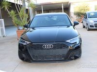 Usata Audi A3 Advanced 150 CV (110 kW) 2022 Nero Berlina