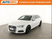Usata Audi A4 S-Line 150 CV (110 kW) 2017 Bianco Berlina