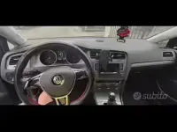 Usata VW Golf VII 105 CV (77 kW) 2016 Nero Utilitaria
