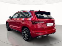 Usata Skoda Karoq SportLine 150 CV (110 kW) 2023 Rosso velluto metallizzato SUV