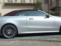 Usata Mercedes E220 Premium 194 CV (142 kW) 2019 Argento Cabrio