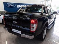 Usata Ford Ranger Limited 170 CV (125 kW) 2023 Nero Pick-up