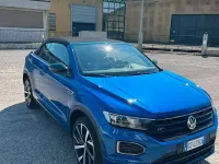 Usata VW T-Roc Cabriolet 150 CV (110 kW) 2020 Bluazzurro Cabrio