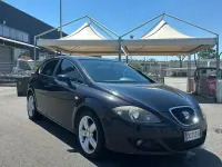 Usata Seat Leon 105 CV (77 kW) 2007 Nero Utilitaria