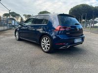 Usata VW Golf VII 150 CV (110 kW) 2018 Blu Berlina