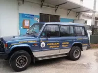 Usata Mitsubishi Pajero 95 CV (69 kW) 1989 Bluazzurro SUV
