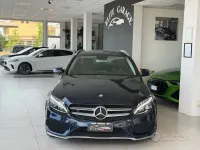Usata Mercedes C220 Premium 170 CV (125 kW) 2016 Blu/azzurro Station wagon