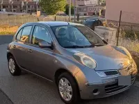 Usata Nissan Micra Acenta 80 CV (58 kW) 2008 Grigio Berlina