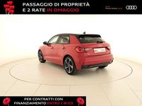 Usata Audi A1 Sportback Admired 95 CV (69 kW) 2025 Rosso progressivo metallizzato nero mito metallizzato Utilitaria