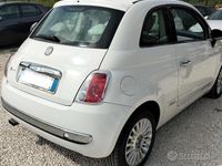 Usata Fiat 500 Lounge 69 CV (50 kW) 2012 Bianco Utilitaria