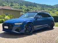 Usata Audi RS6 Performance 630 CV (463 kW) 2024 Blu ascari Station wagon