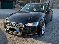 Usata Audi A3 Ambiente 105 CV (77 kW) 2013 Nero Berlina