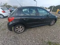 Usata Peugeot 207 109 CV (80 kW) 2007 Nero Berlina
