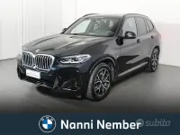 Usata BMW X3 M Sport 190 CV (139 kW) 2022 Nero SUV