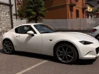 Usata Mazda MX5 184 CV (135 kW) 2021 Bianco Cabrio