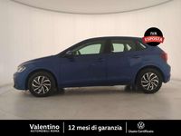 Usata VW Polo Life 95 CV (69 kW) 2024 Blu/azzurro Berlina