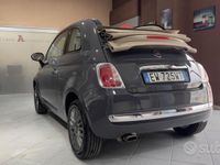 Usata Fiat 500 Lounge 95 CV (69 kW) 2014 Blu Cabrio