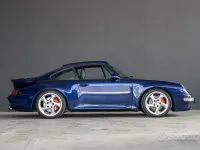 Usata Porsche 993 Turbo 408 CV (300 kW) 1995 Blu Coupé