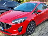 Usata Ford Fiesta Titanium 125 CV (91 kW) 2022 Rosso Utilitaria