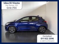 Usata Toyota Yaris Hybrid Trend 116 CV (85 kW) 2021 Blu Utilitaria
