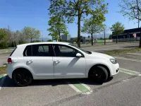 Usata VW Golf VI 105 CV (77 kW) 2010 Bianco Berlina